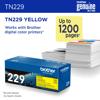 Brother Genuine TN229XXLY Super High Yield Yellow Toner Cartridge, Yellow, small