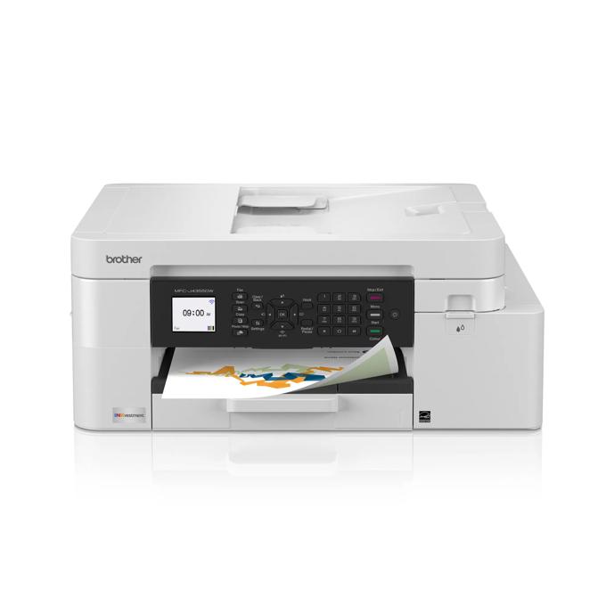 Brother MFC-J4355DW all-in-one wireless inkjet printer with color touchscreen printing document