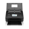Brother ADS-2500we wireless document scanner with touchscreen and open document feeder