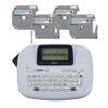 Brother P-touch label maker bundle with QWERTY keyboard and four M-231 tape cartridges