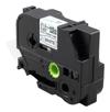 Brother HSe-251 white heat-shrink tube cartridge, 21mm width, black housing with green spool