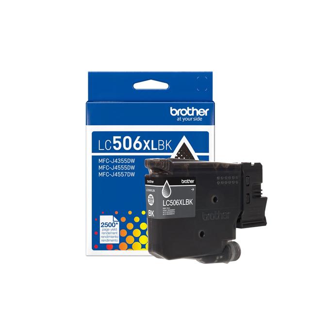Brother Genuine LC506XLBKS High Yield Black Ink Cartridge, , large