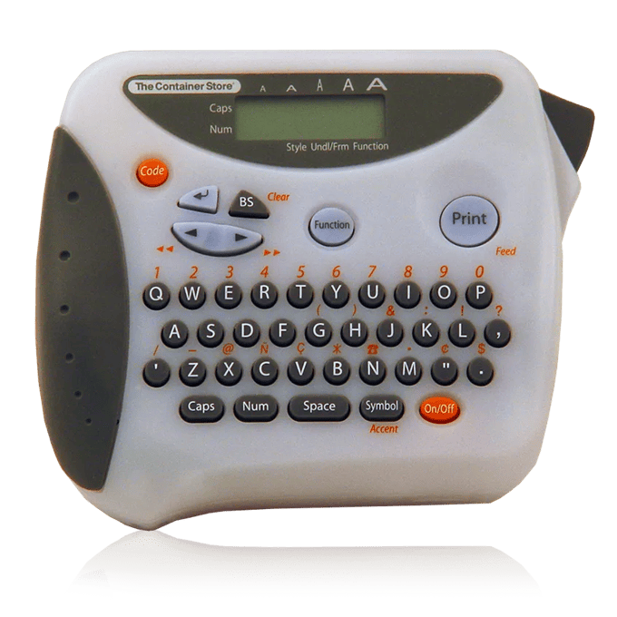 Brother PT-1190 portable label maker with QWERTY keyboard and LCD screen