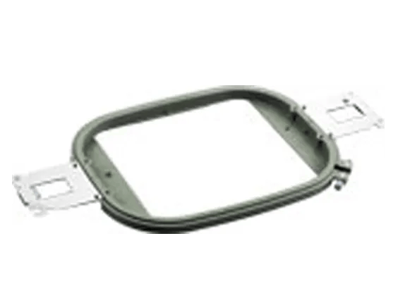 Brother embroidery hoop with clamp attachments for quilting and sewing projects