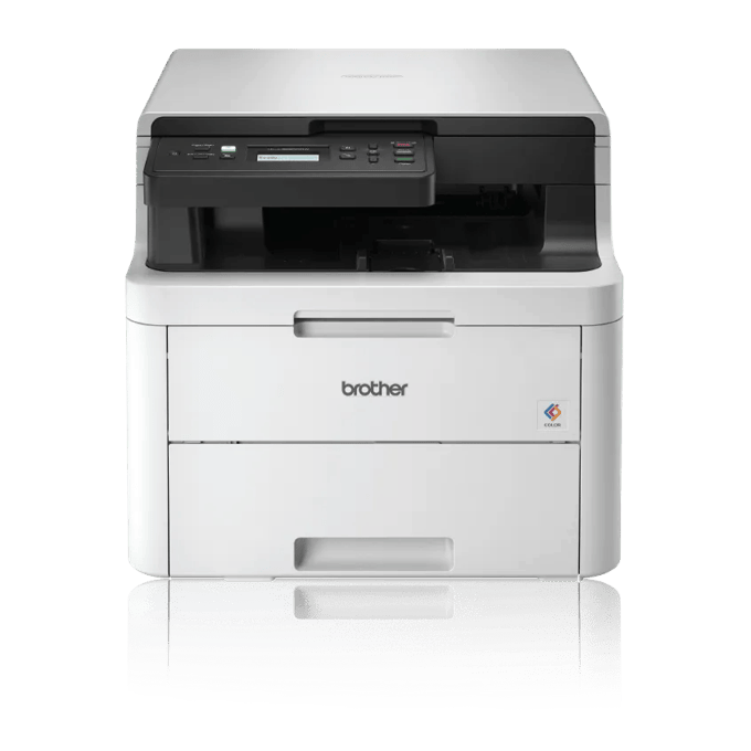 Brother HL-L3290CDW compact wireless color laser all-in-one printer with touchscreen display