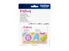 Brother PigPong lettering collection activation card with 108 decorative letter designs