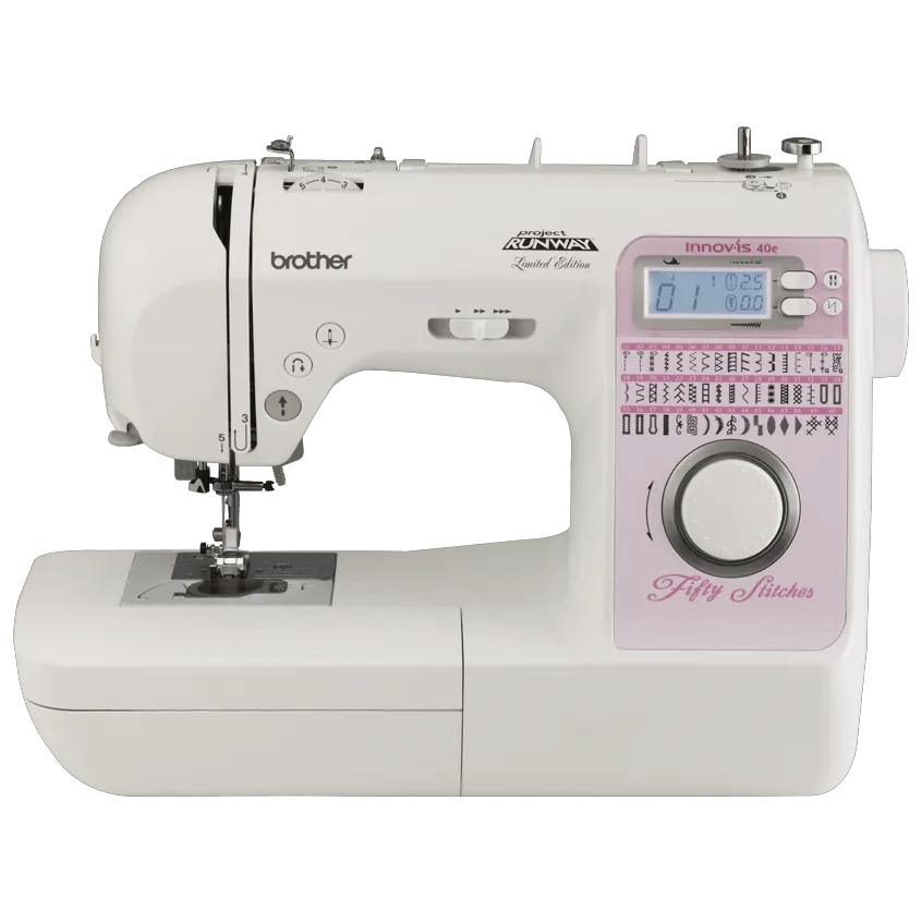 Brother Innov-is 40e sewing machine with LCD screen and built-in stitch patterns