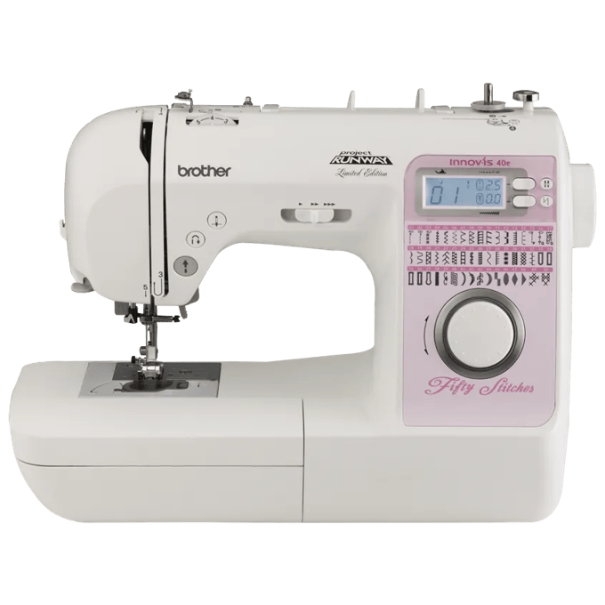 Brother Innov-is 40e sewing machine with LCD screen and built-in stitch patterns