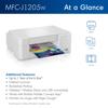 Brother RMFCJ1205W INKvestment Tank Color Inkjet Multi-Function Printer, Refurbished, , small