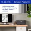 Brother HL-L2400D Compact Monochrome Laser Printer with Duplex Printing, , small
