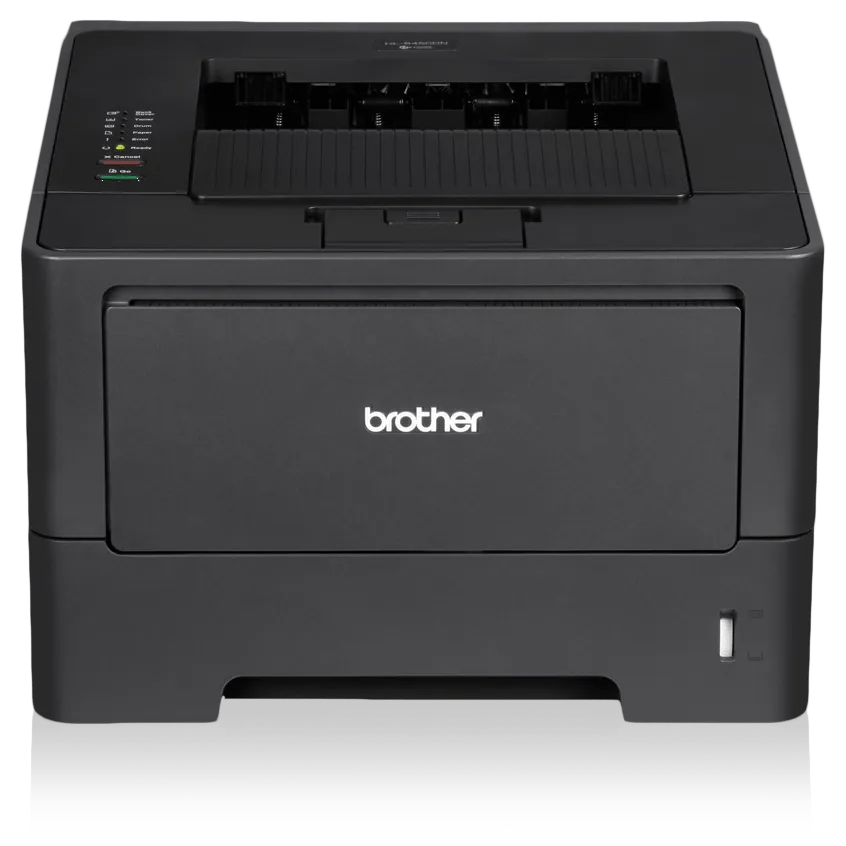 Brother HL5450DN monochrome laser printer with automatic duplex printing
