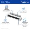 Brother DS-740De Duplex Compact Portable Document Scanner, , small