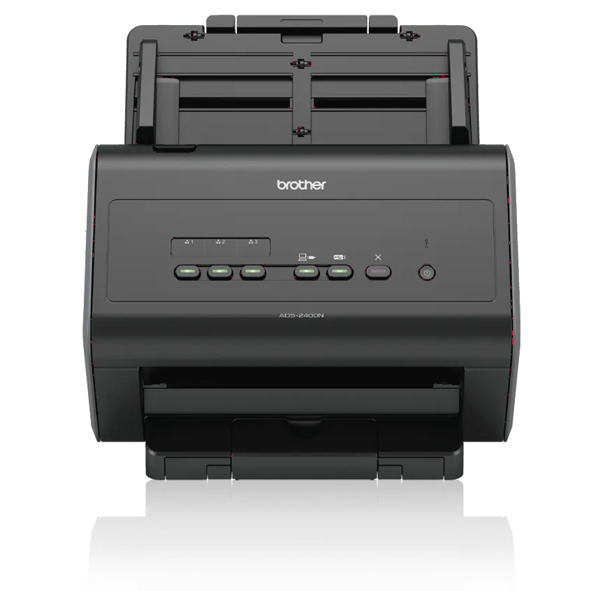 Brother ADS-2400N desktop document scanner with automatic document feeder