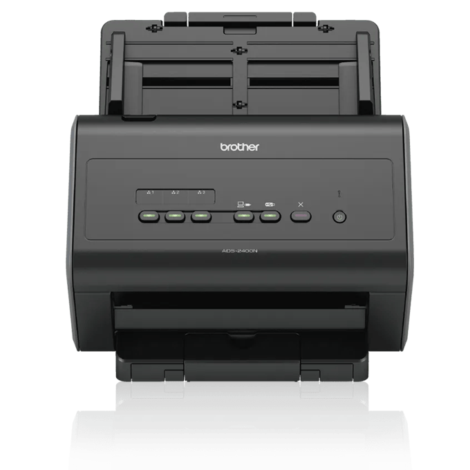 Brother ADS-2400N desktop document scanner with automatic document feeder