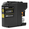 Brother LC20EY yellow ink cartridge with INKvestment technology