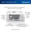 Brother MFC-J4345DW XL all-in-one inkjet printer with automatic duplex and color display