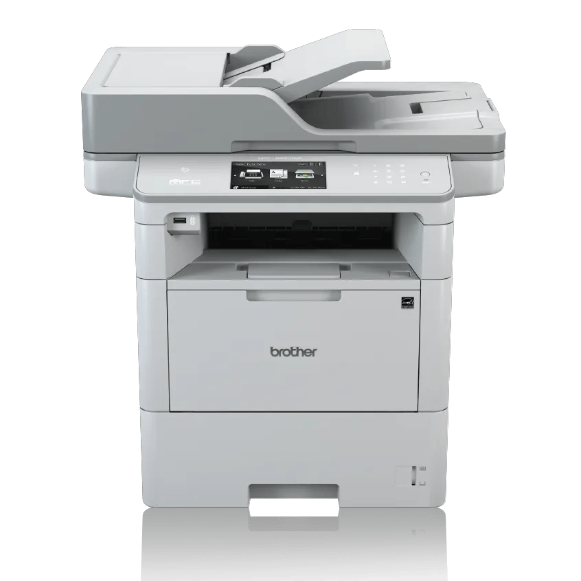 Brother MFC-L6900DW monochrome laser all-in-one printer with automatic document feeder