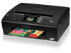 Brother MFC-J265W all-in-one inkjet printer with color touchscreen and wireless connectivity
