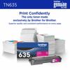 Brother Genuine TN635XLBK High Yield Black Toner Cartridge, Magenta, small