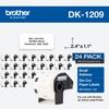 Brother DK-1209 small address die-cut paper labels 24-pack for QL series label printer