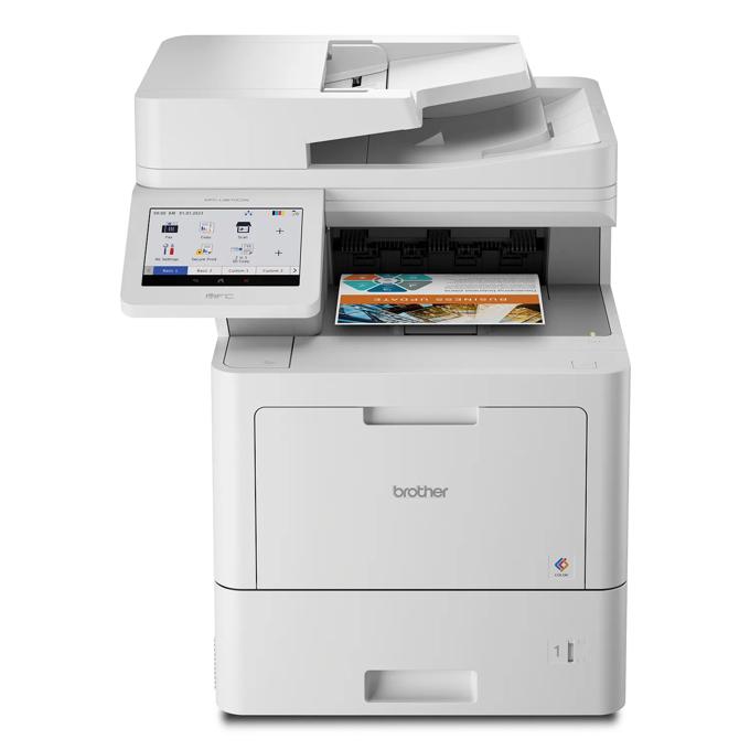 Brother MFC-L9670CDN color laser all-in-one printer with touchscreen and document feeder