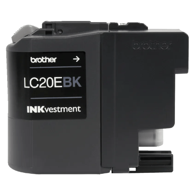 Brother LC20EBK black ultra high-yield ink cartridge