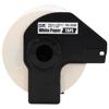 Brother DK-2246 continuous white paper tape roll in black cartridge for label printing