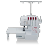Brother Simplicity SB3734T serger with 4-thread capability and extension table