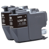 Brother LC401XLBK high-yield black ink cartridges for wireless inkjet printers