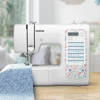 Brother CP2160W sewing machine with floral design panel and built-in stitches
