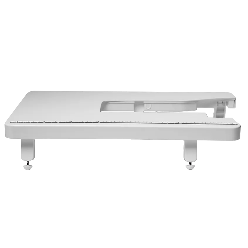 Brother sewing machine wide extension table with measuring grid and adjustable legs
