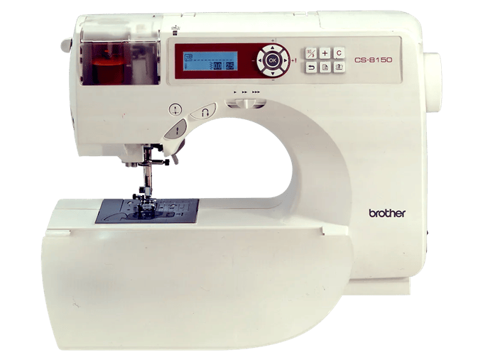 Brother CS-8150 computerized sewing machine with LCD display and built-in stitches