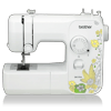 Brother SM1704 sewing machine with floral design and stitch selector dial