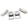 Brother embroidery machine hoop frames with metal clips and adjustment knobs