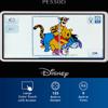 Brother PE550D embroidery machine with color touchscreen displaying Winnie the Pooh design