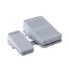Brother foot pedal control accessory in gray with textured surface and dual pedal design