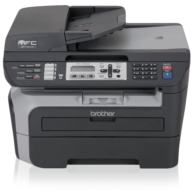 Brother MFC-7840W wireless all-in-one laser printer with automatic document feeder