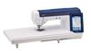 Brother Expedition sewing machine with touchscreen display and extended table