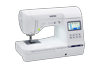 Brother SE1900 sewing machine with LCD touchscreen and embroidery features
