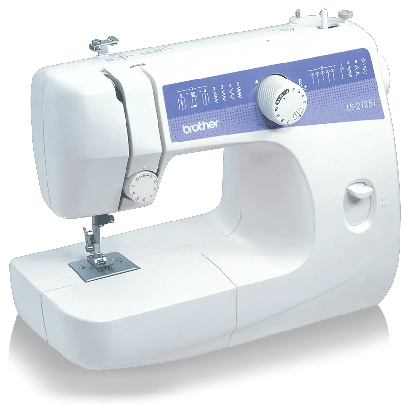 Brother LS-2125i sewing machine with 10 built-in stitches and stitch selector dial