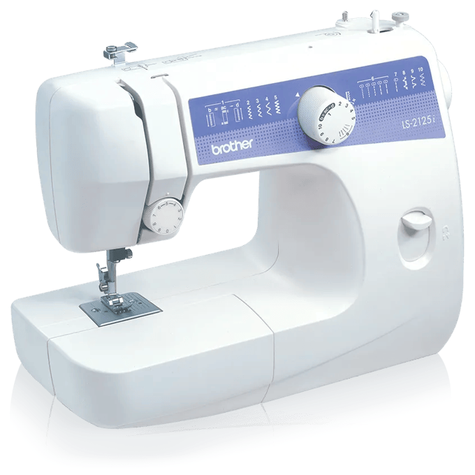 Brother LS-2125i sewing machine with 10 built-in stitches and stitch selector dial