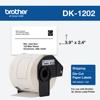 Brother DK-1202 die-cut shipping labels on roll for QL series label printer