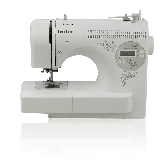 Brother SC6600 computerized sewing machine with LCD display and decorative stitches