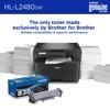 Brother HL-L2480DW Wireless Compact Monochrome Laser Multi-Function Printer with Duplex Printing, , small