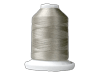 Brother silver embroidery thread spool on white cone for sewing machines