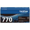 Brother TN770 super high-yield toner cartridge box with 4,500-page capacity