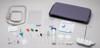 Brother embroidery machine accessories kit with hoops, bobbins, needles, scissors, and storage case