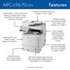 Brother MFC-L9670CDN color laser all-in-one printer with touchscreen and wireless connectivity