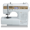 Brother CS7130 sewing machine with LCD display and built-in stitch selection panel