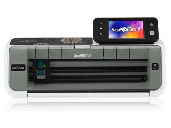Brother ScanNCut cutting machine with touchscreen display and wireless connectivity